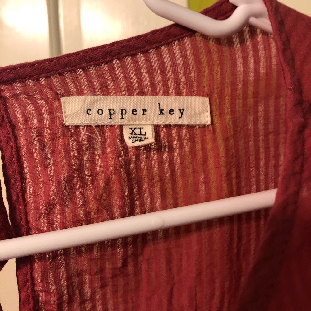 Copper Key Top - Picture 3 of 3